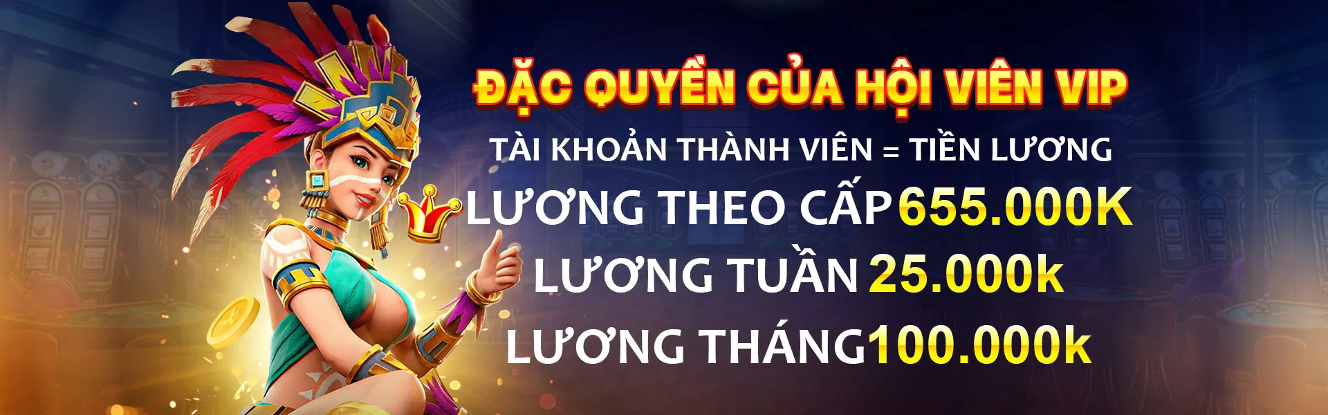 Hình ảnh sang trọng thể hiện chương trình VIP của 1xbit Casino